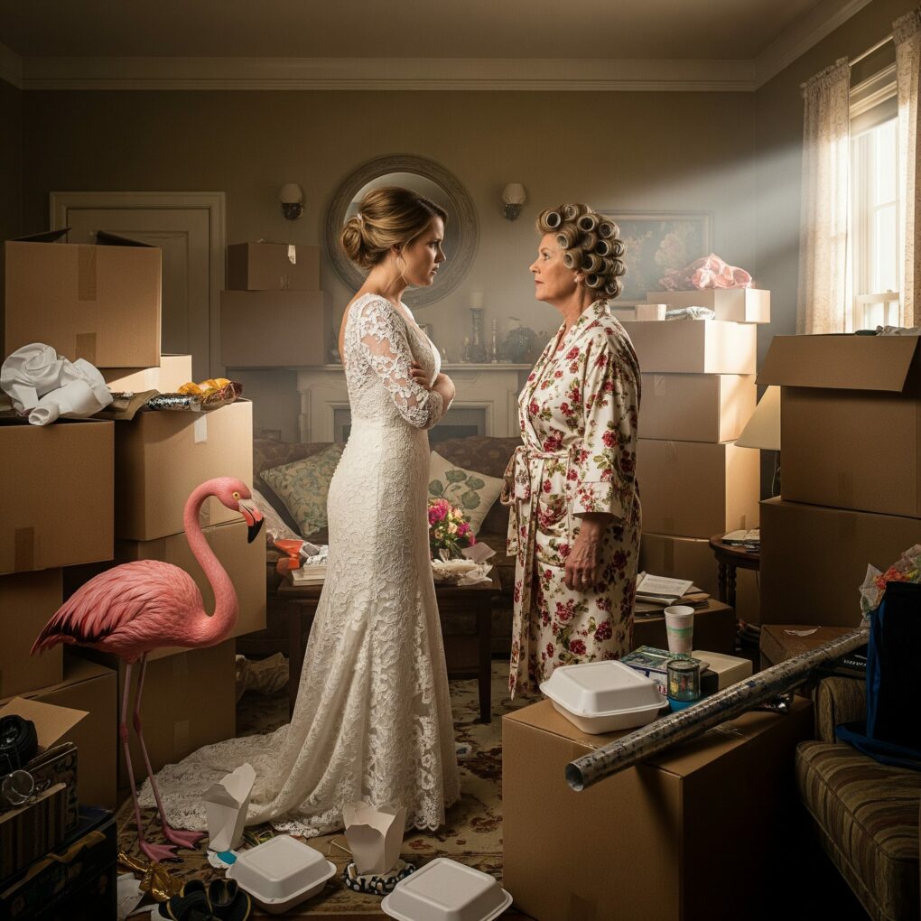 “I can’t believe this is happening,” I whispered, staring at the mountain of boxes in my living room. “You sold your house? And you’re moving in here?!