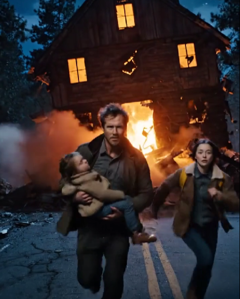 On the night we stayed at my in-laws’ house, my 4-year-old daughter suddenly said, “grandma, who passed away, is telling us to run away right now.