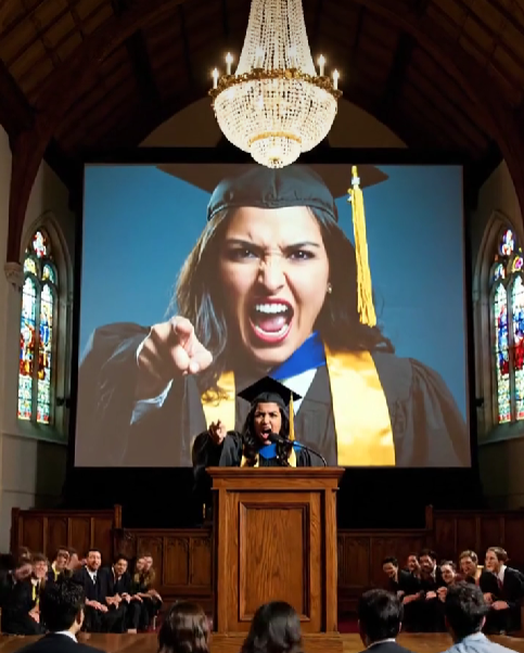 My parents demanded that I let my sister walk on stage and accept my valedictorian title