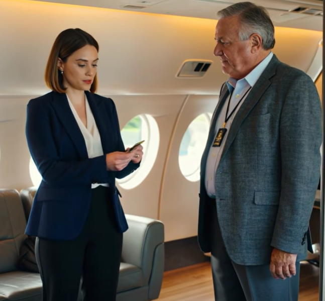 My Fiancé’s Millionaire Father Invited Me Aboard His Private Jet. “This Isn’t Coach. Don’t Touch Anything,” He Snapped. The Pilot Scanned My Id — And The Screen Turned Red: “Alert: Admiral Ghost.