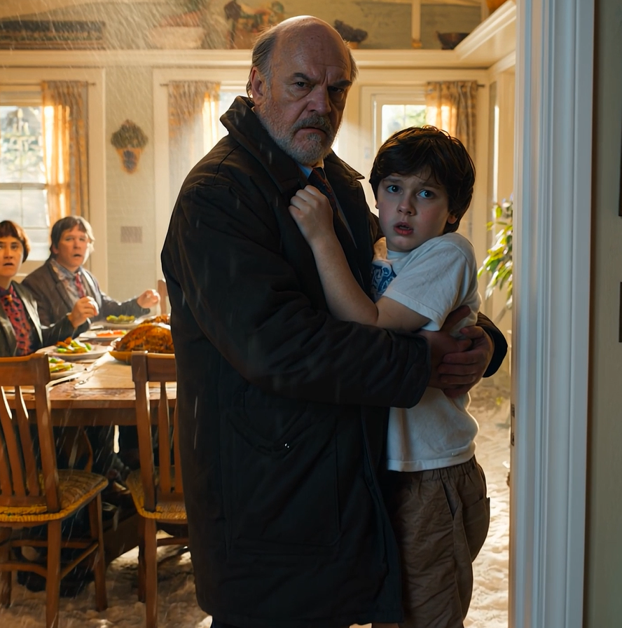 I arrived at my daughter’s house unannounced on Thanksgiving Day.