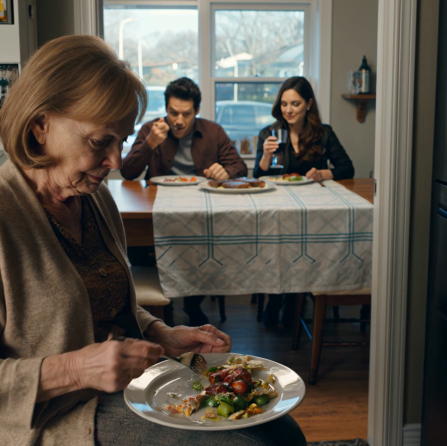 At dinner, my family ate perfectly cooked steak and gave me cold leftovers. By dawn, every credit card tied to my name had stopped working.