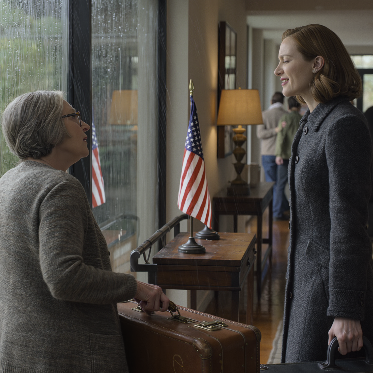 My husband just passed away. My daughter immediately claimed our Seattle house and the $42 million fortune, then shoved exactly $100 into my hand and said coldly, “You’re useless now. Go live somewhere else.” I dragged my suitcase to a $49-a-night motel while she popped champagne. Days later, in the lawyer’s office, he suddenly laughed and said, “Ma’am… did you even read the will carefully?”