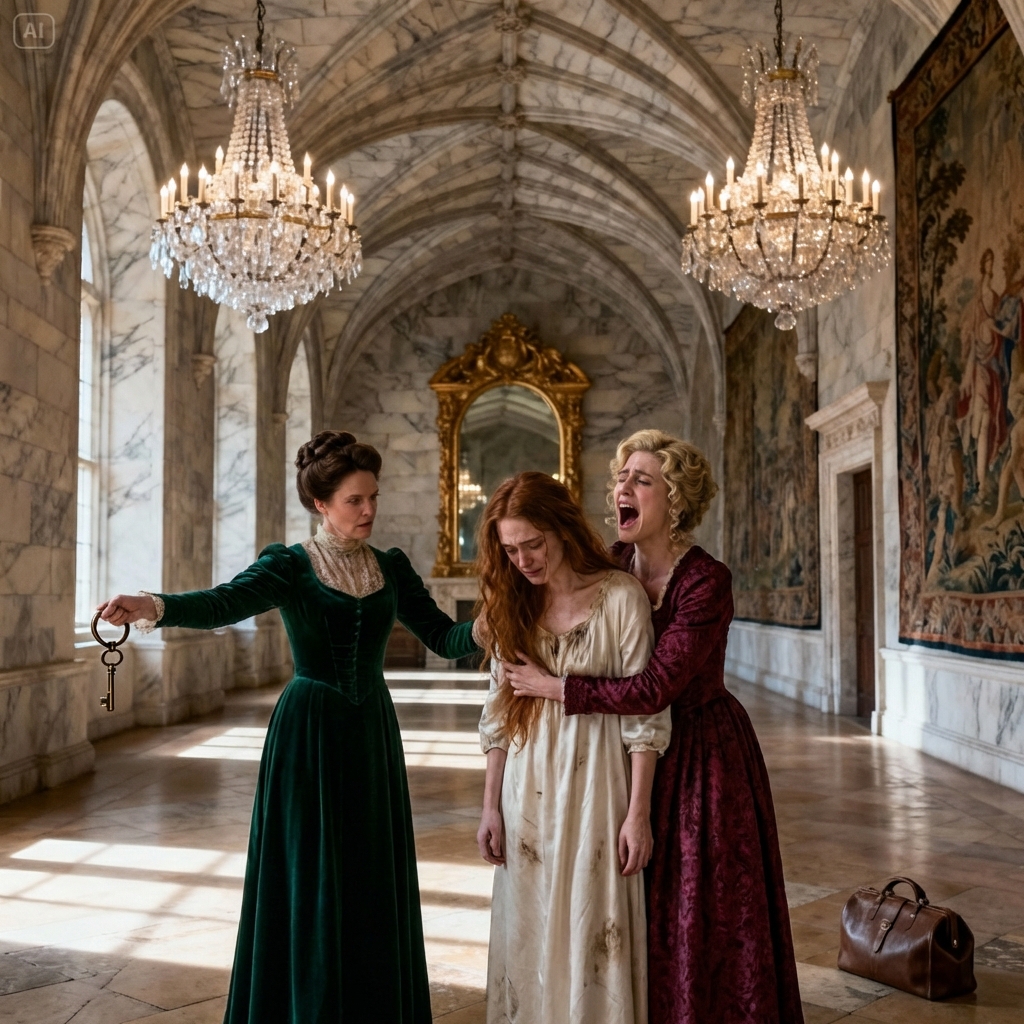 Jag förberedde mig för att köra hem efter en ansträngd familjemiddag när min syster lämnade över bilnycklarna med ett kallt leende och mjukt sa: “Kör försiktigt, älskling”, och tonen fick min mage att vrida sig. Sedan, precis när jag kom fram till dörren, knackade mamma mig på axeln tre gånger – två snabba, en långsam – vår privata signal, mitt blod blev kallt och med stadig röst sa jag: “Jag glömde min handväska inuti”, medan jag tyst ringde 112.