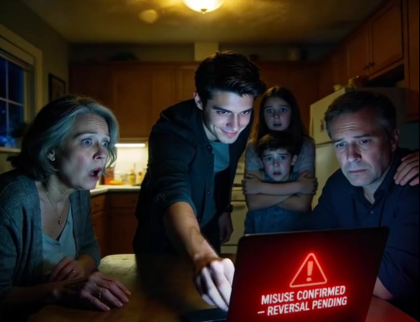 My parents borrowed my gold credit card to make a $5,000 online payment. a few days later, i noticed my sister had a brand new card and my brother showed up with a sports bike. suspicious, i asked for my card back. laughing, they said it only had $10 left. but when i looked at it, i couldn’t help but laugh the card they used was actually…