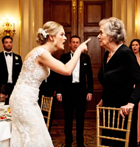 I stood frozen in the middle of my own son’s wedding when she sneered, “Don’t just stand there. Sit with the staff.