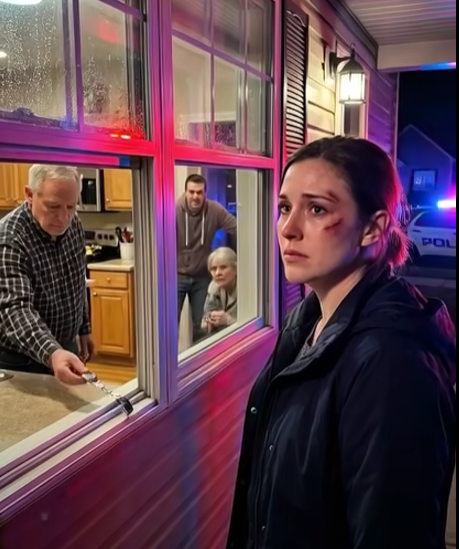 On my birthday, Dad walked in with a gift—then froze. “Sweetheart… why is your whole face covered in bruises?