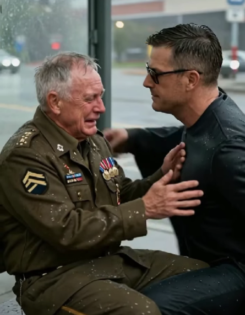 They Filmed a Crying Veteran’s Medals for TikTok, Laughing Like Cruelty Was a Joke, Until a Silent Biker Who Saw Everything Stepped Forward and Stopped the Moment So Hard the and then afterwards