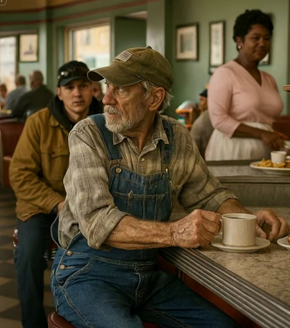 THEY MOCKED THE OLD FARMER AT BREAKFAST—BUT HE NEVER LOOKED UP FROM HIS COFFEE 😱 😱