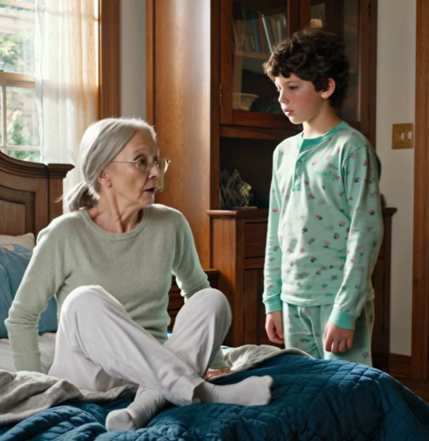 A day after I moved to stay at my son’s house, when I had just woken up, my grandson was already standing right next to the bed, gently shaking me and saying: “Grandma, you should find another place to live. Follow me, I will show you
