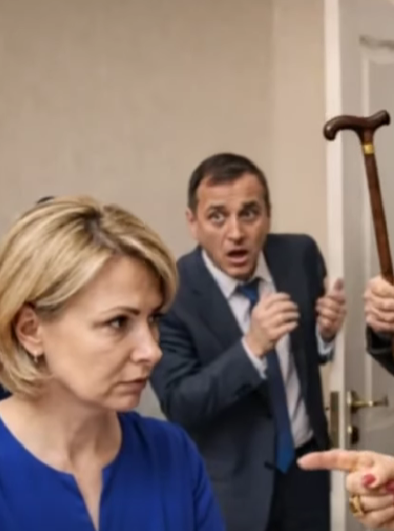 «Du sålde bilen – nu skriver du över lägenheten!» — jublade svärmodern, utan att veta att svärdotterns pappa stod bakom dörren.