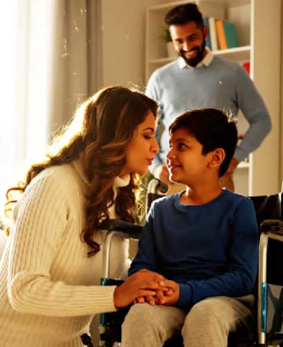 Miljonär anställer barnflicka åt sin funktionshindrade son och vad hon ser krossar hans hjärta!