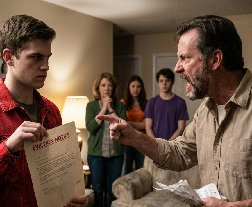 Min styvfar tror att han äger huset jag ärvde från min avlidne far och har beslutat att genomdriva hans testamente…