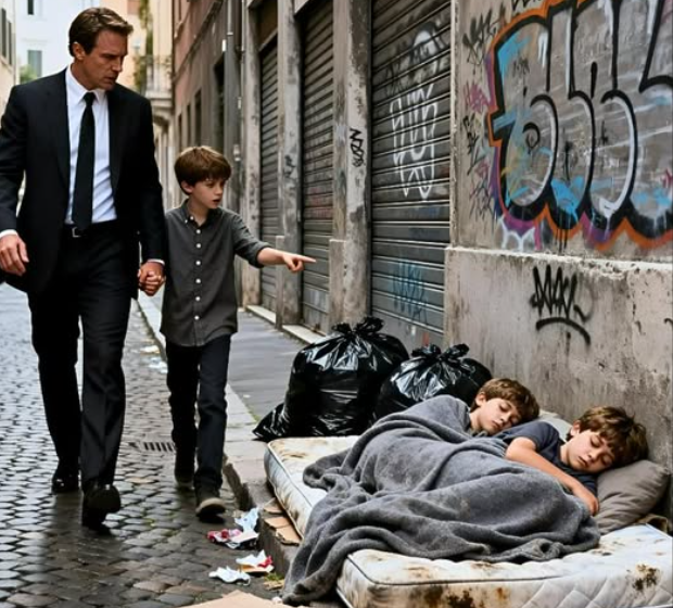 “Pappa, stanna bilen! De där barnen i soporna… de ser precis ut som jag!”