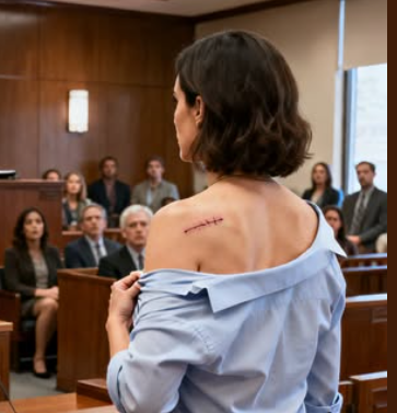 Min familj släpade mig till rätten och anklagade mig för att vara en falsk veteran. ”Hon har aldrig tjänstgjort i militären. Hon stal vår familjs rykte. Hon hittade på alltihop”, mumlade min mamma under edseden. Jag reagerade inte. Jag tittade bara upp på domaren. Hon reste sig långsamt från stativet. Men när jag lyfte min skjorta och avslöjade såret på min axel blev alla helt överraskade. Ett straff de aldrig förväntade sig…