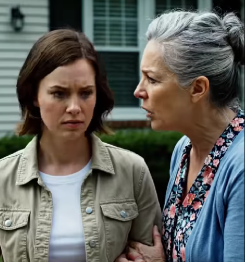 Min man påstod att han var bortrest och hjälpte sin sjuka mamma. Jag packade ihop vår femåring och körde tre timmar för att överraska honom. Vid grinden tog en granne tag i mig och viskade: ”Gå inte in där – sanningen kommer att knäcka dig.” Femton minuter senare tvingade polisen sig in i min svärmors hus, och hela mitt liv rasade samman på ett ögonblick.