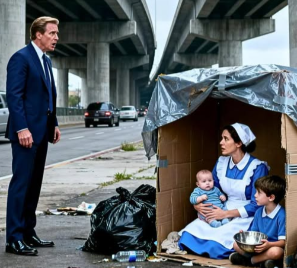 Un milionario segue la sua donna delle pulizie e scopre la baracca dove vive con i suoi figli…