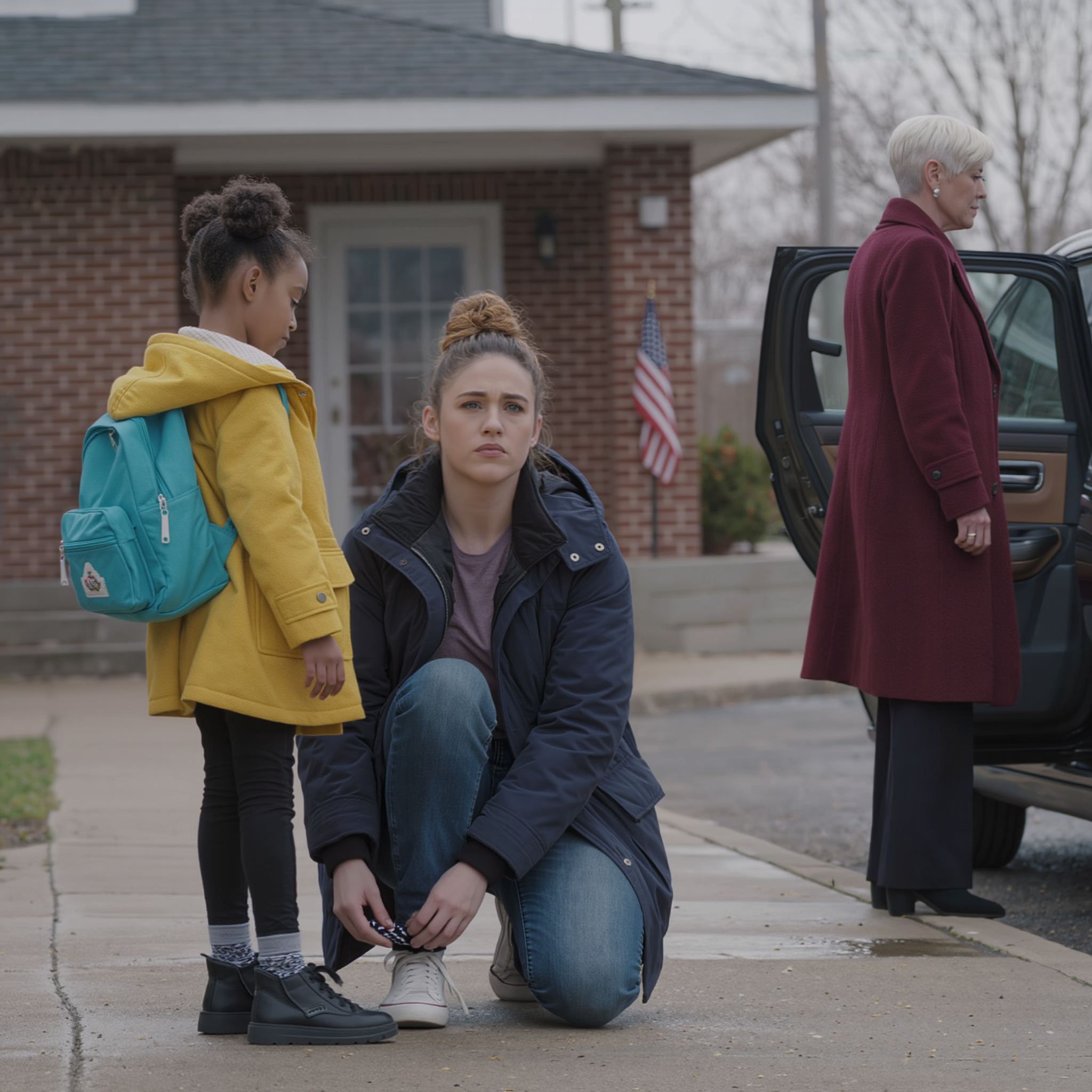 My 6-year-old daughter and I were at a family shelter when a black sedan pulled up… My grandmother—the richest person in our family—spotted the two of us and asked, “Why aren’t you back at the house on Hawthorne Street?” I froze. “What house?”