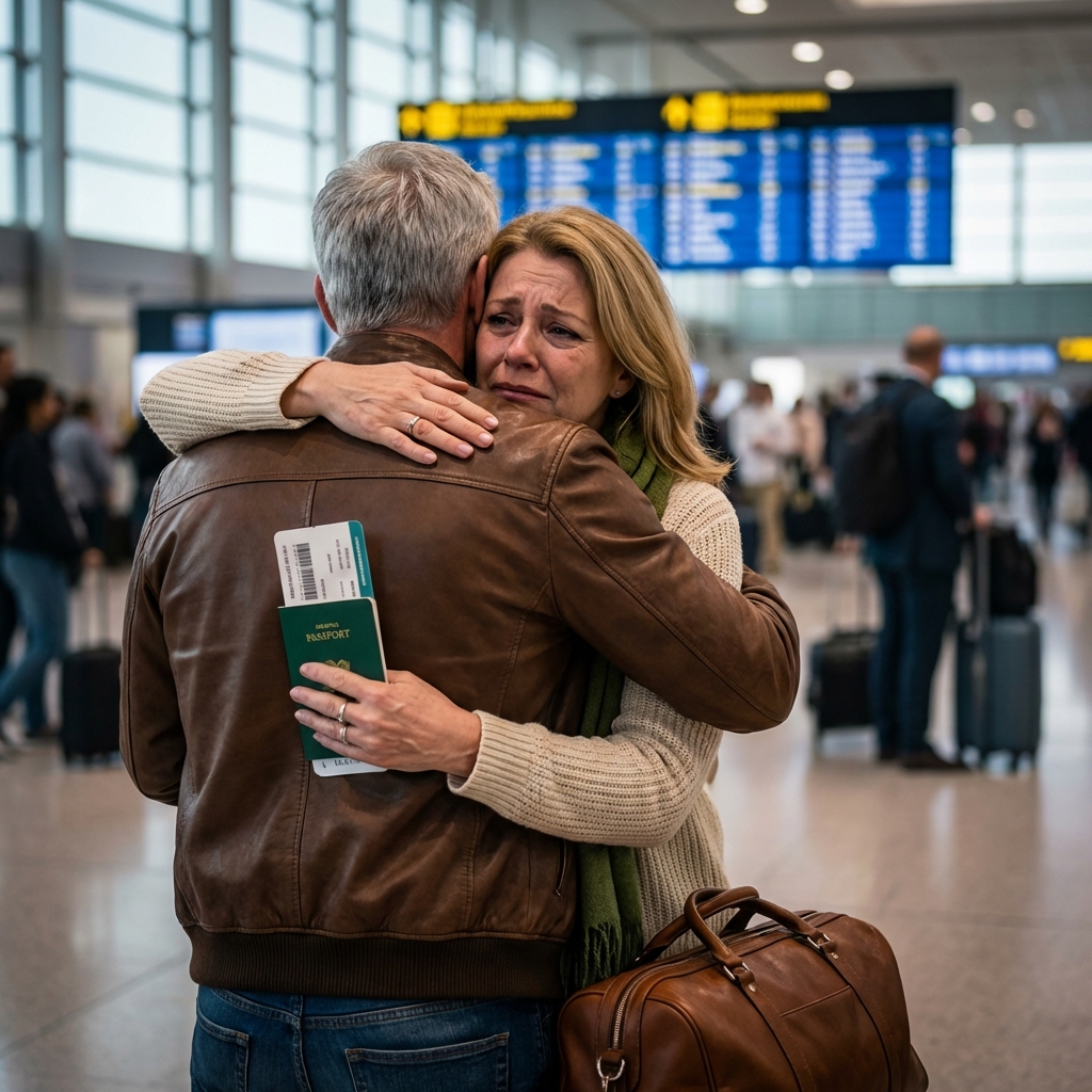 Jag grät när jag följde min man till flygplatsen i New Delhi eftersom han “skulle resa till Toronto i två år”… men när jag kom hem överförde jag 650 000 dollar till mitt eget konto och ansökte om skilsmässa.