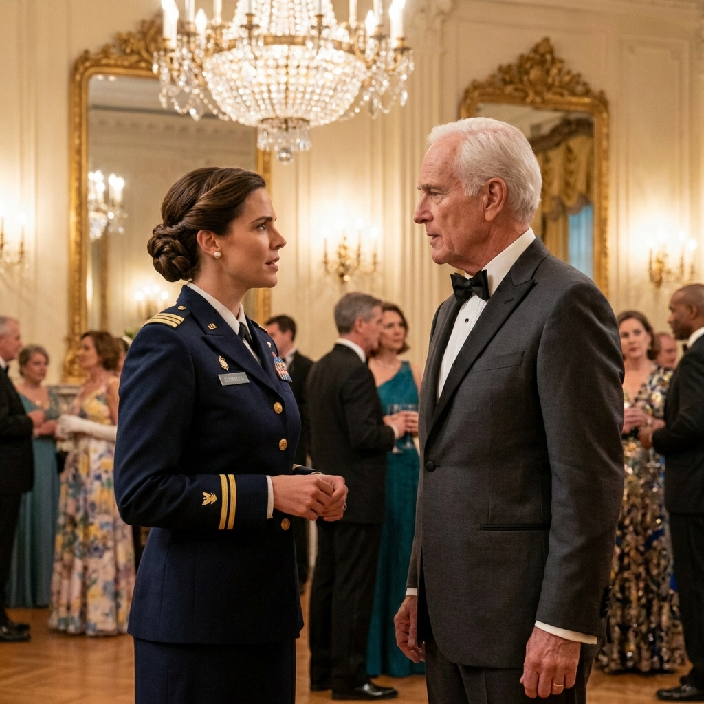 ”Gå och byt om, du ser billig ut!” skrattade pappa efter att mamma förstört min klänning. Jag kom tillbaka iklädd generaluniform. Rummet blev tyst. Han stammade: ”Vänta… är det två stjärnor?” – bichu