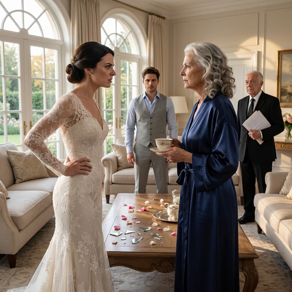 ”Vi sålde huset”, sa hon utan att tveka. ”Packa dina saker, svärmor.” Min svärdotter berättade det för mig på samma dag som hon gifte sig, fortfarande iklädd sin vita klänning… och inför alla, som om huset redan tillhörde henne.