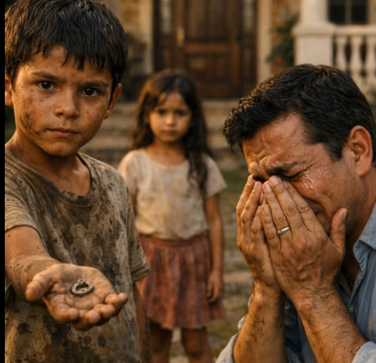 Miljardären försökte slå igen grinden för två föräldralösa barn… Men en smutsig trädgårdshemlighet sprängde hela hans liv