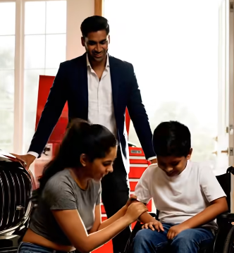 Han skulle förstöra sin verkstad, men när han såg vad den där ödmjuke mekanikern gjorde för sin rullstolsburne son, fick han sitt livs läxa. Ett slut som kommer att stjäla ditt hjärta. 🔧❤️😭