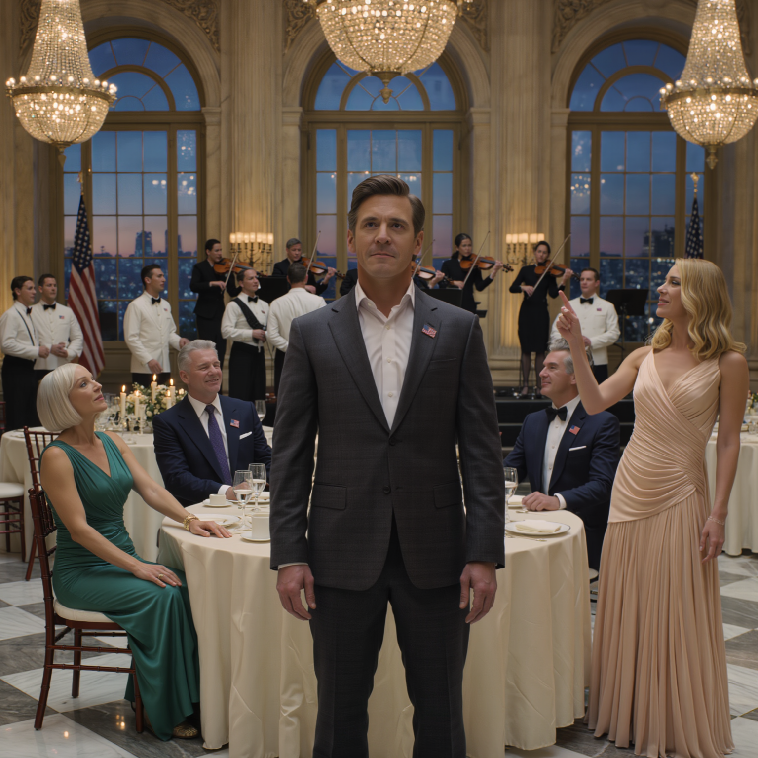 När min styvdotters förlovningsmiddag, hon introducerade mig med ett skratt: “Det här är min styvpappa — bara en fattig hantverkare.” Sedan kisade brudgummens mamma mot mig och sa, “Vänta… du är mannen som…” och hela bordet blev helt tyst.