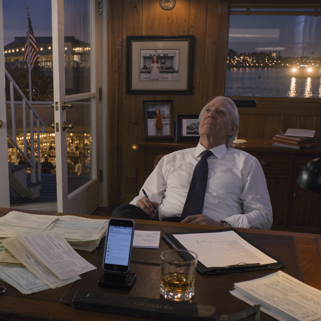 På Thanksgiving sa min dotter till mig: ”Anlita en vårdare. Vi har våra egna liv”, så jag satt ensam på mitt kontor i Charleston, lade ihop allt jag någonsin gett henne, och vid solnedgången hade den lilla flickan som en gång stod bredvid min spis kostat sig själv fem miljoner dollar utan att ens veta om det.