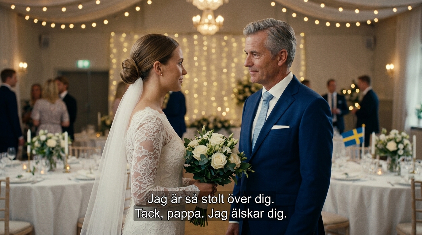 Min pappa lovade att följa mig nerför altargången, men hoppade sedan över mitt bröllop för min systers “befordringsmiddag”. I flera dagar trodde jag att det tomma utrymmet bredvid mig skulle vara den delen som gjorde mest ont. Det var det inte. Den delen jag fortfarande minns är vad som hände på mottagningen, när han äntligen fick veta varför det utrymmet hade varit tomt från första början.