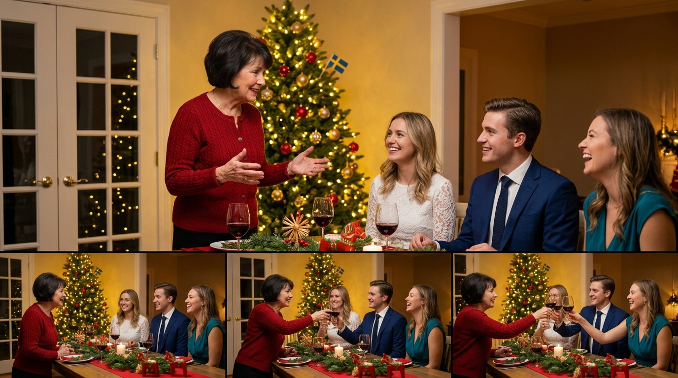 “Questa è Emma”, annunciò orgogliosa mia suocera durante la cena di Natale, indicando una bionda perfettamente vestita seduta accanto a lei. “Sarà perfetta per James, una volta che il divorzio sarà definitivo”.